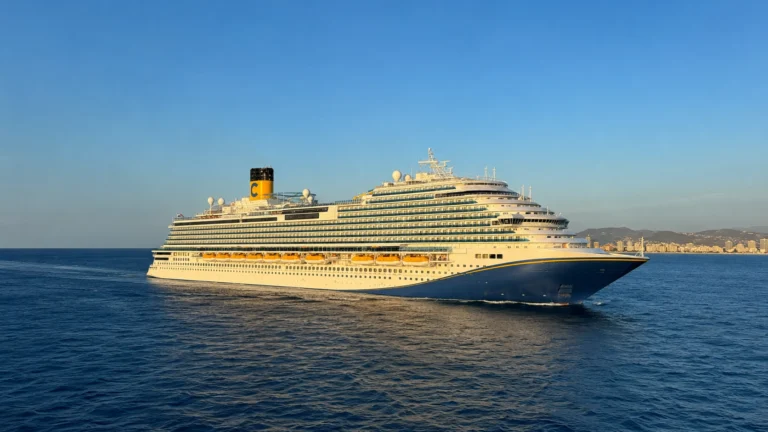 Carnival Venezia sailing in open water