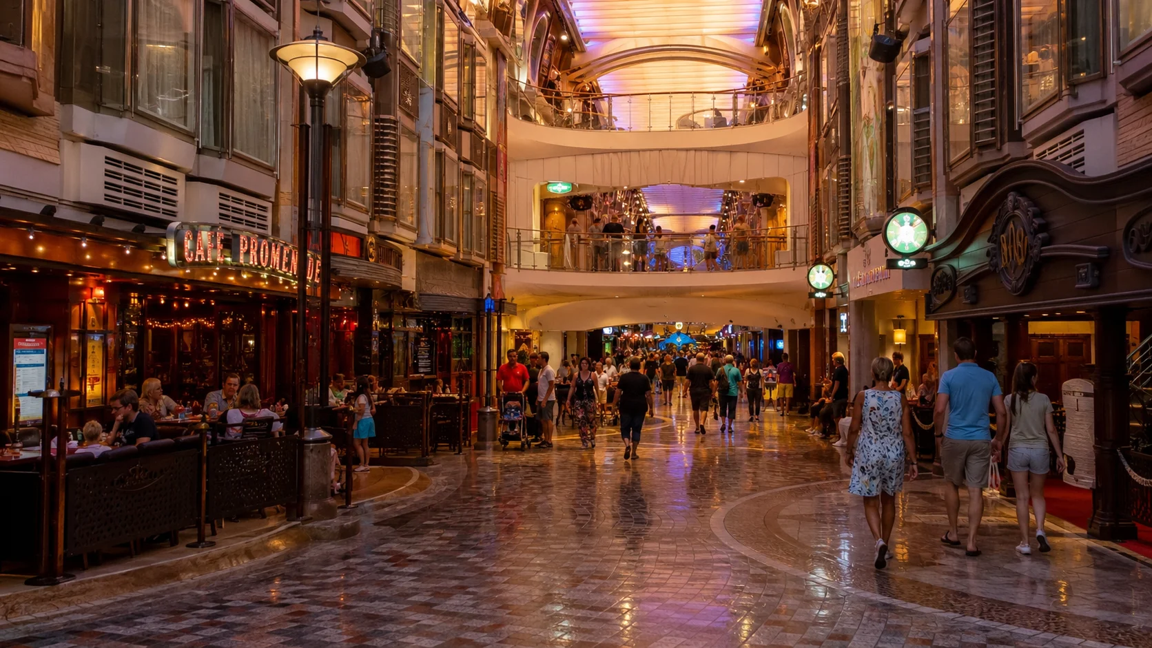 Royal Promenade aboard Adventure of the Seas