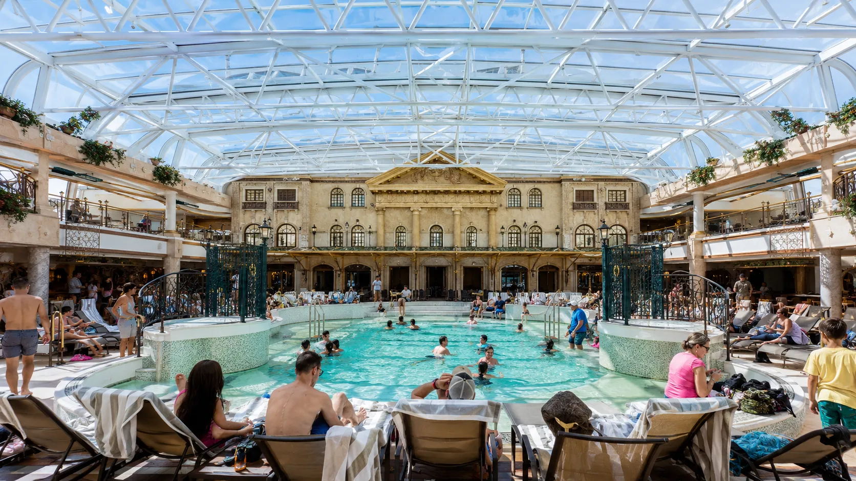 Main Lido pool aboard Carnival Venezia