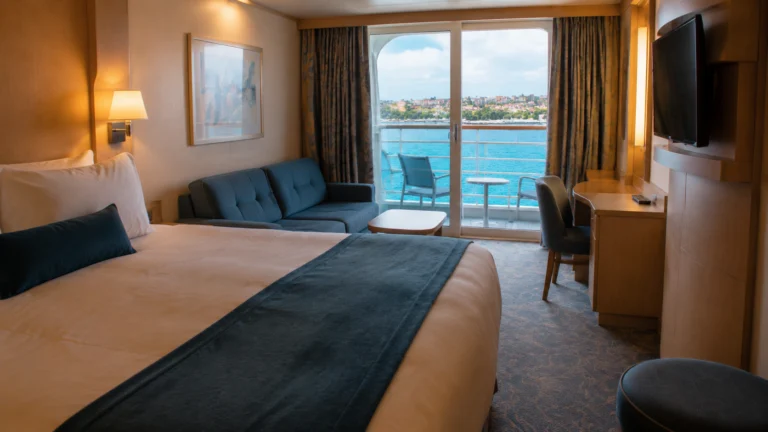 Adventure of the Seas balcony stateroom with ocean view