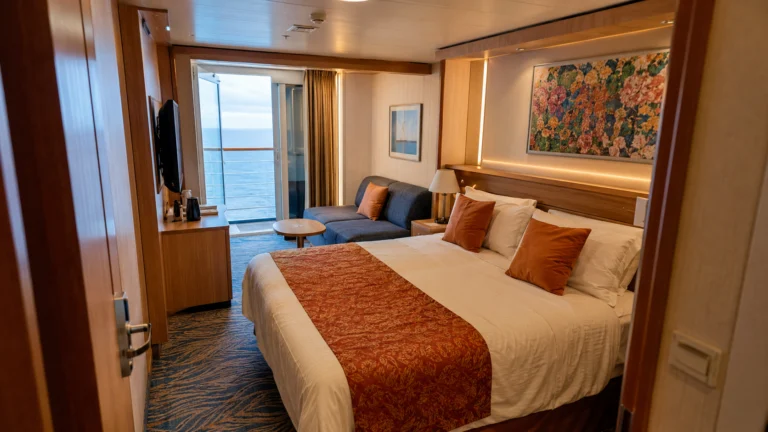 Carnival Sunshine balcony cabin with ocean views