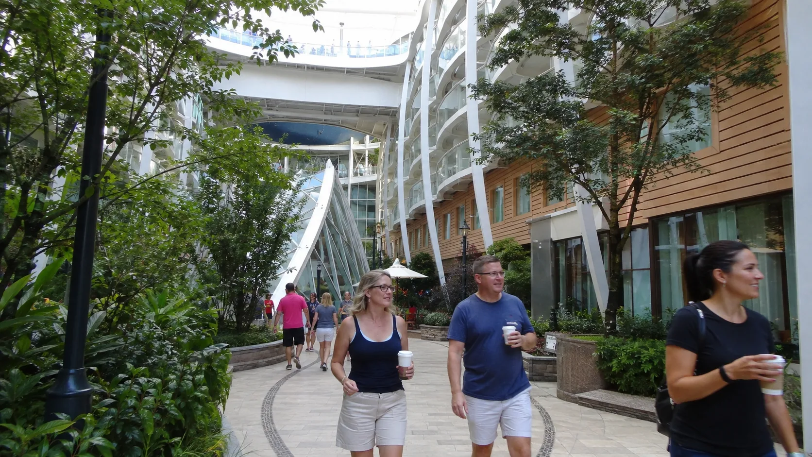 Allure of the Seas - Central Park Walk