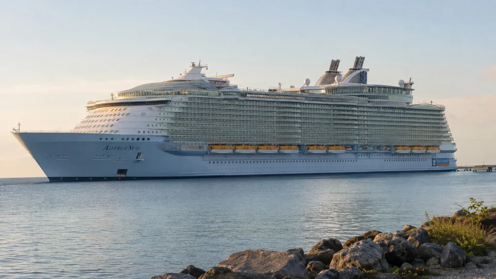 Allure of the Seas — Sea Departure