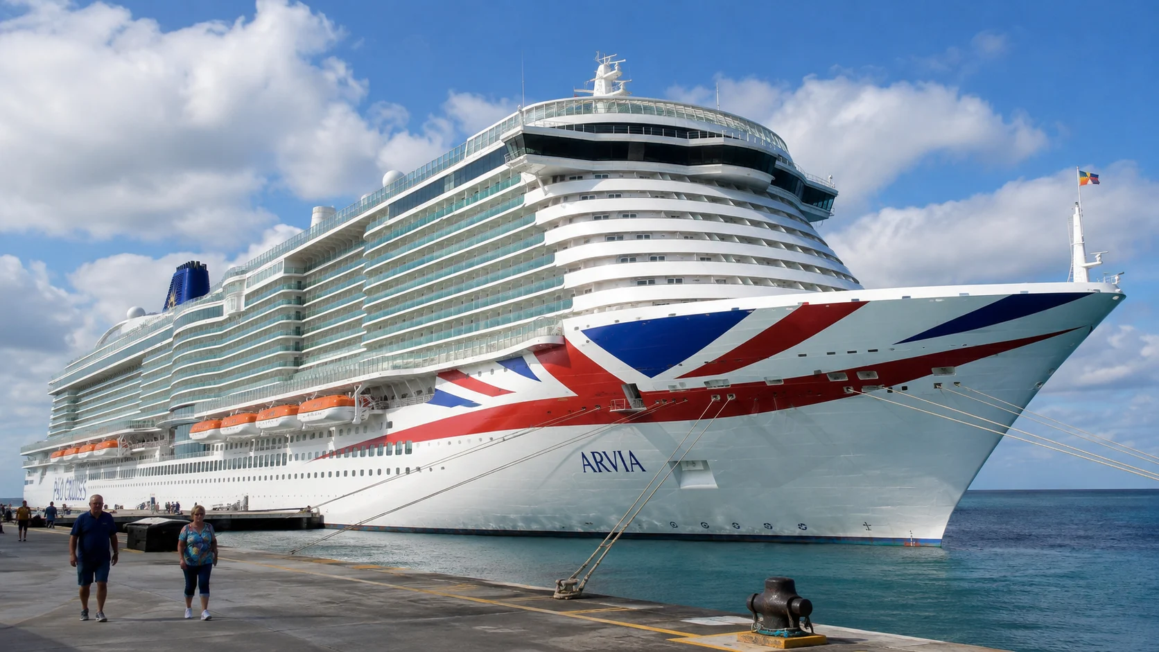 Arvia: Dockside Arrival
