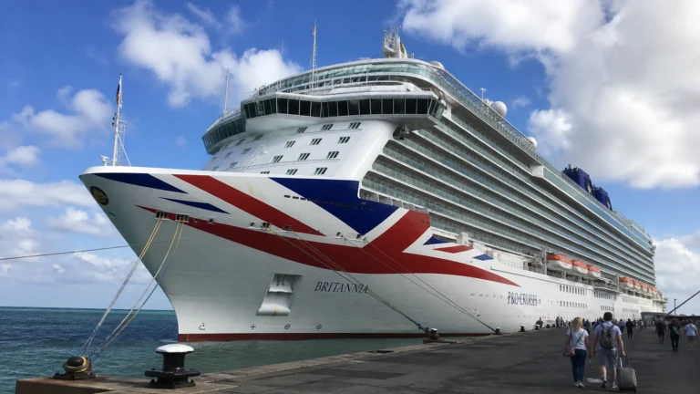 Britannia — Dockside Arrival