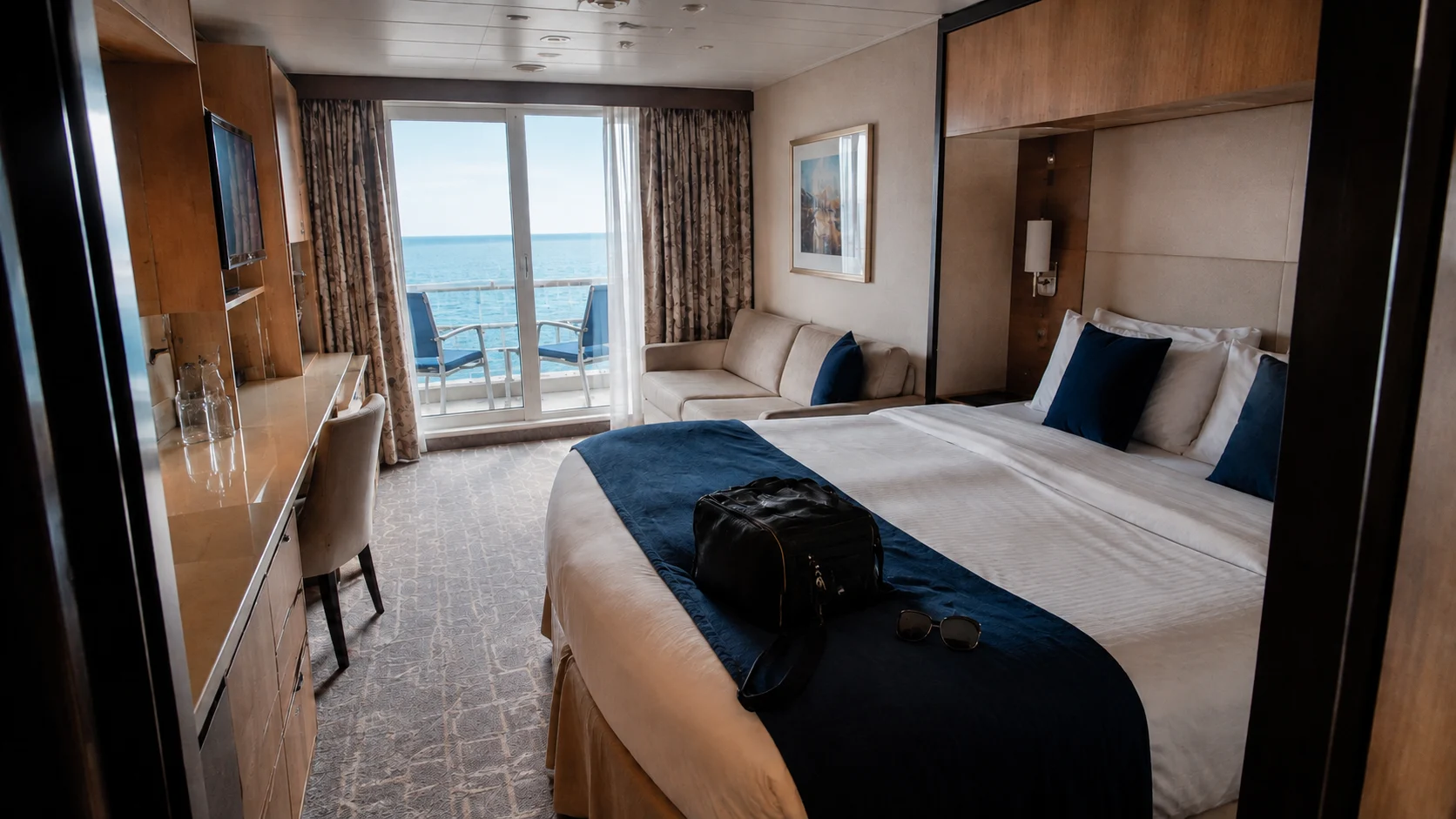 Representative stateroom on Celebrity Reflection