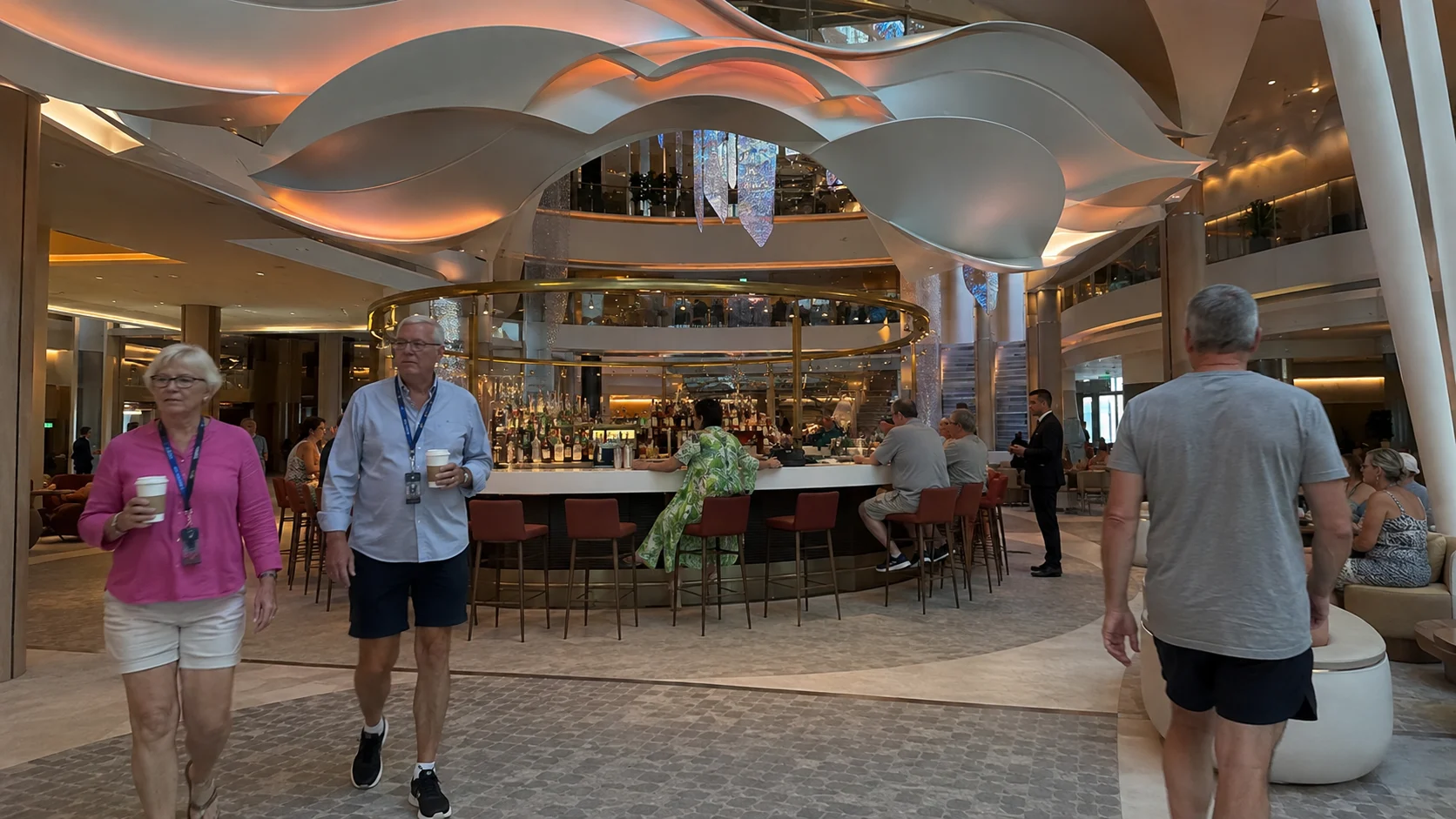Celebrity Xcel central interior