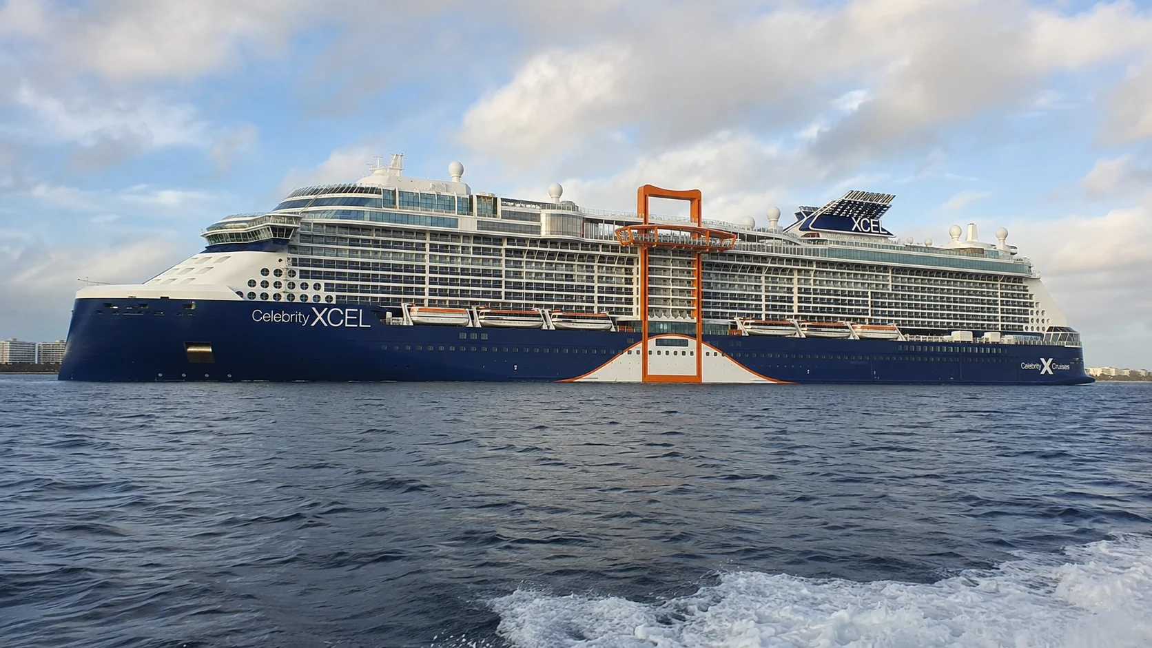 Celebrity Xcel coastal departure