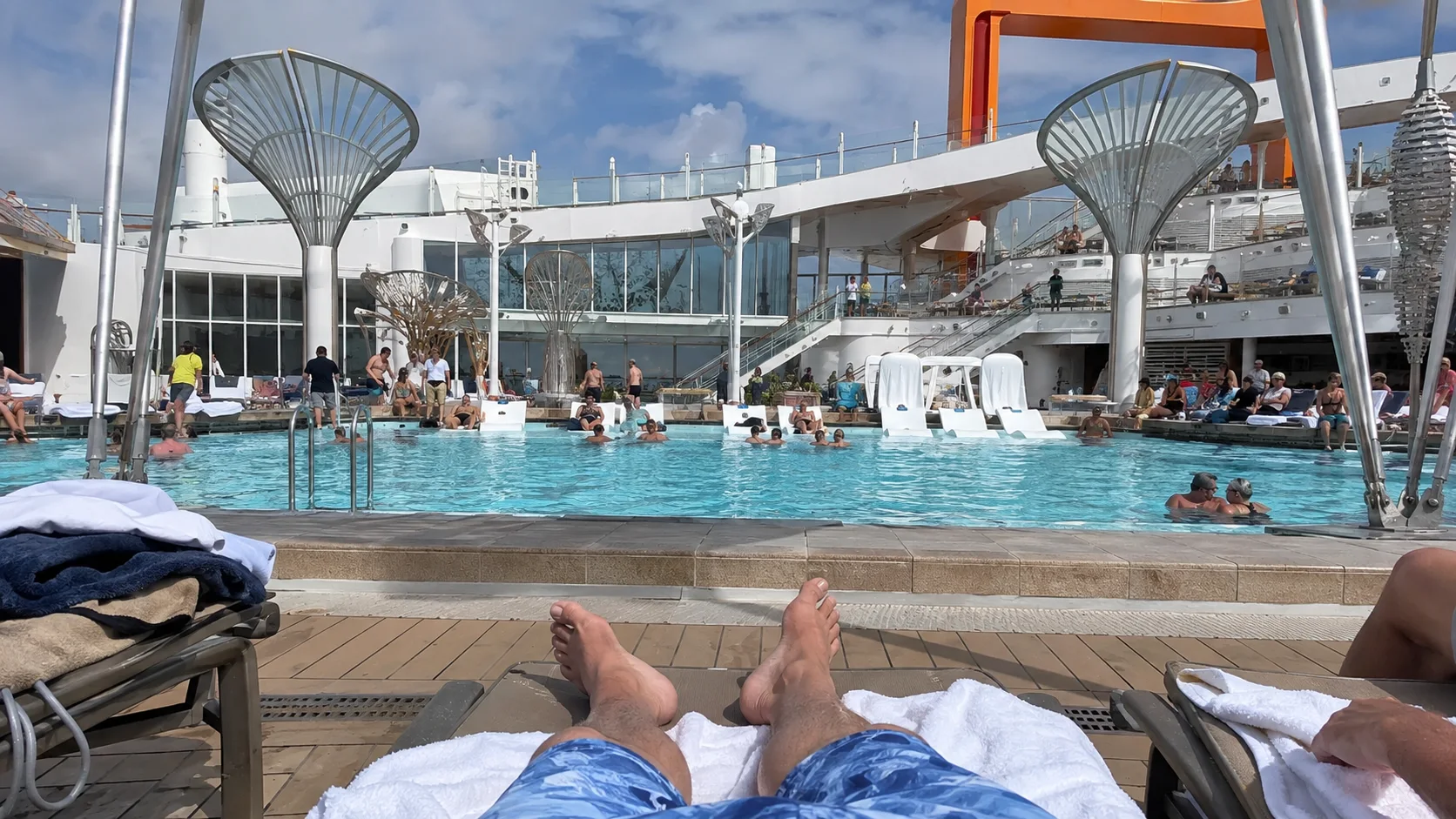 Celebrity Xcel main pool