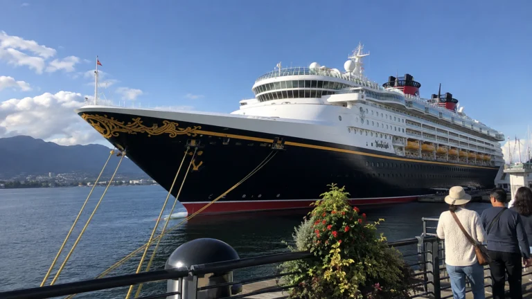 Disney Wonder — Harbor Arrival