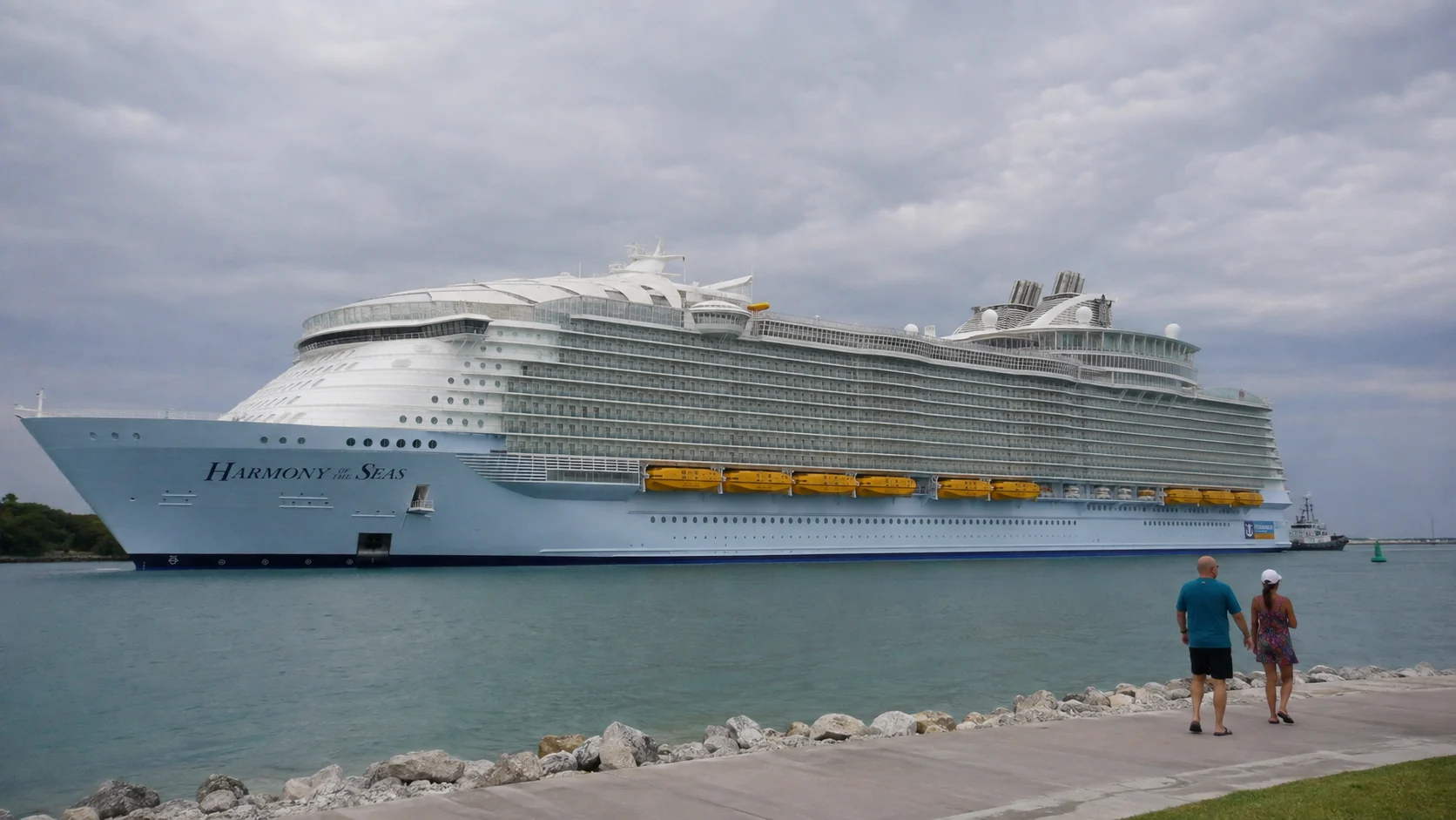 Harmony of the Seas, Sea Departure