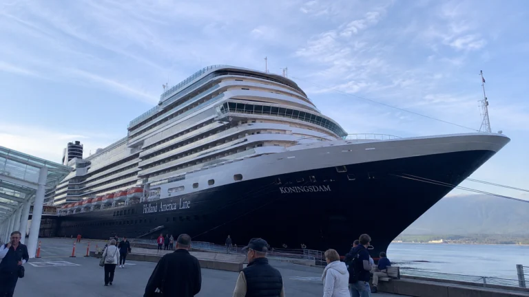 Koningsdam — Harbor Arrival