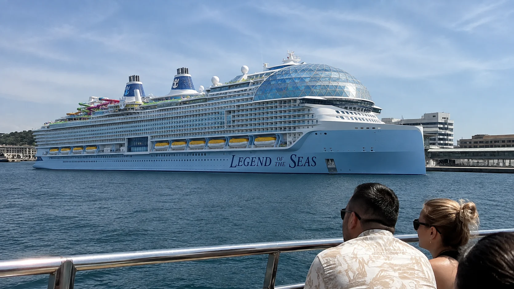 Legend of the Seas , Barcelona Arrival