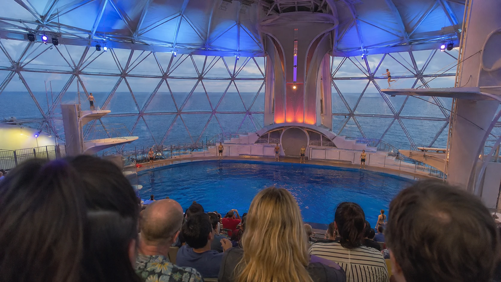 Evening entertainment on Legend of the Seas