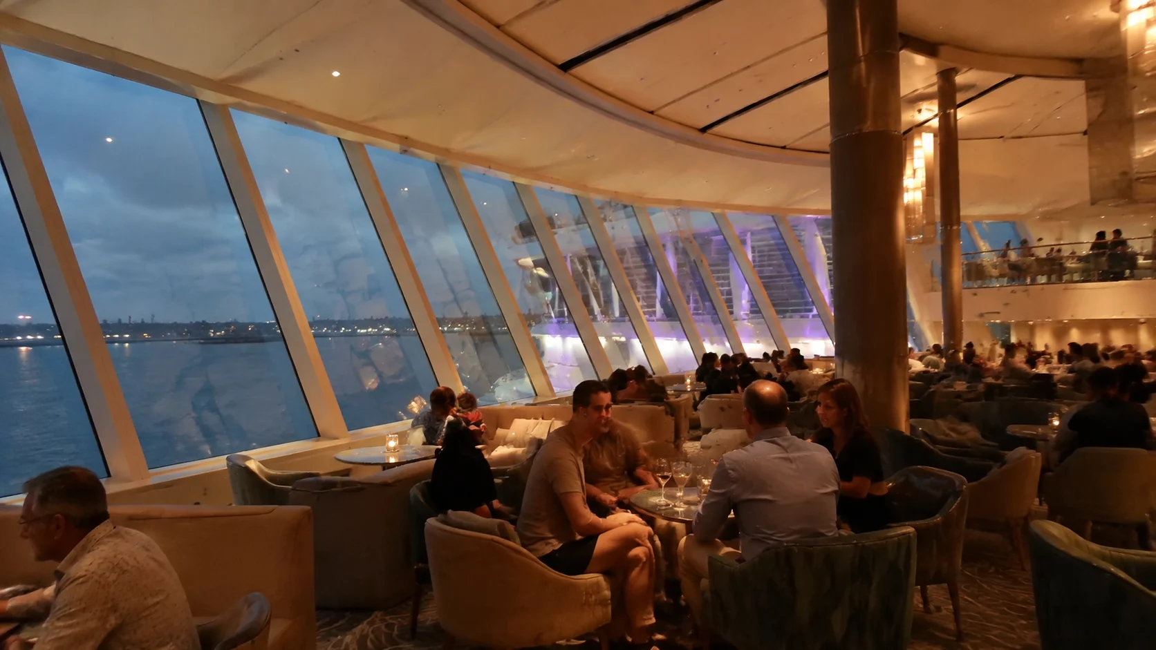 Legend of the Seas , Lounge Evening