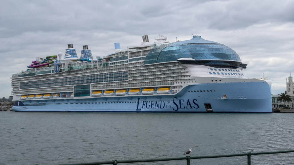 Legend of the Seas — Sea Departure