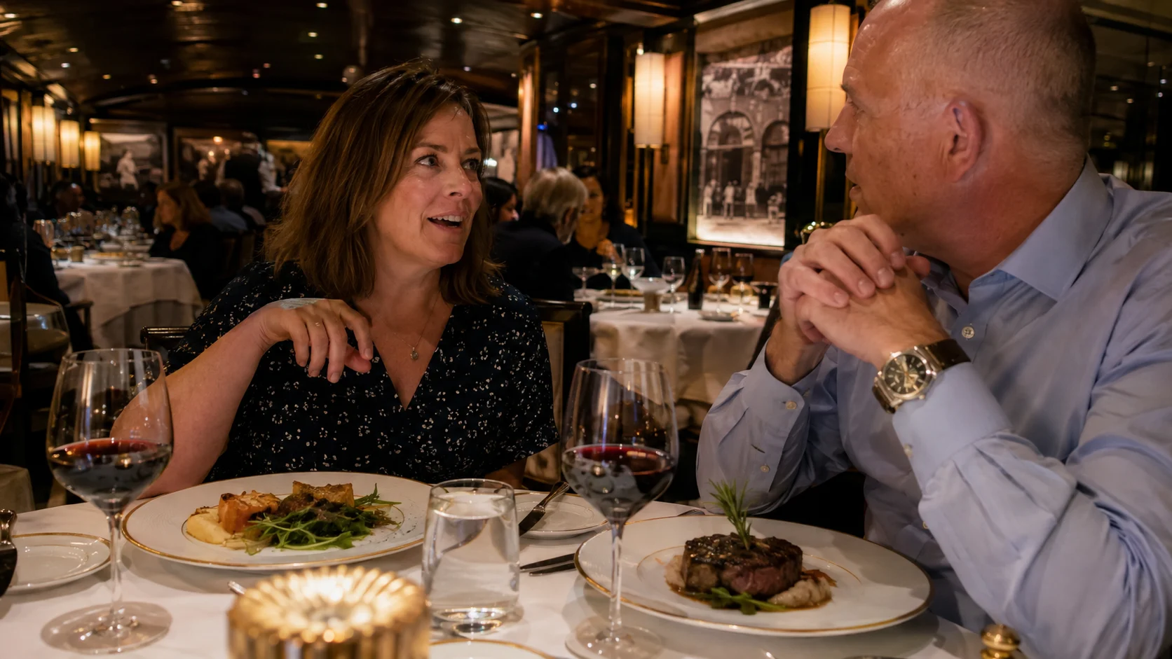 Legend of the Seas specialty dinner