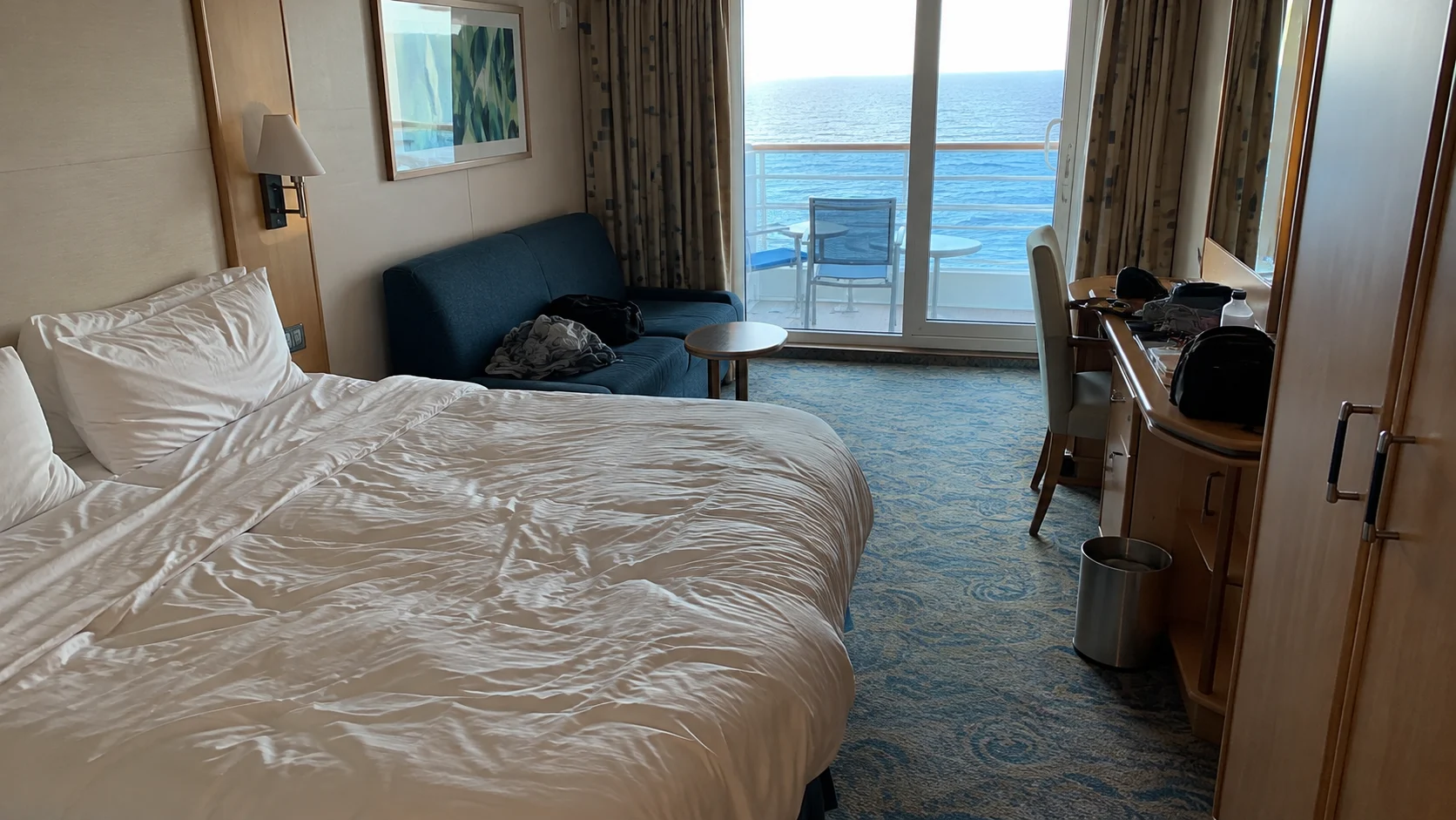 Liberty of the Seas aboard Balcony Cabin