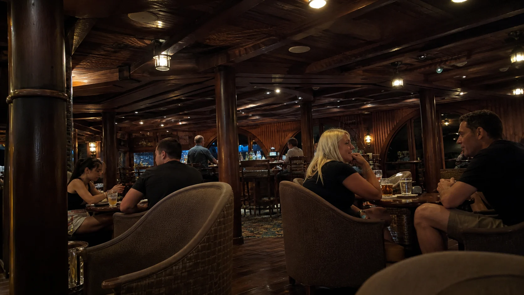 Liberty of the Seas aboard Lounge Evening