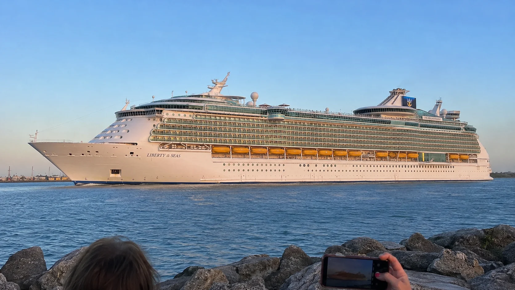 Liberty of the Seas aboard Sea Departure