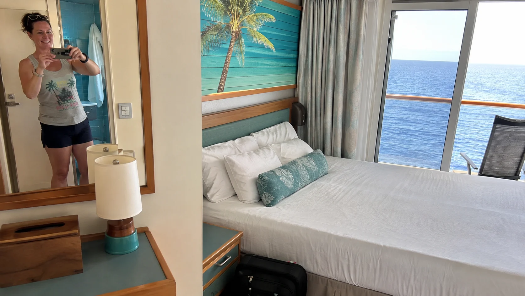 Guest cabin on Margaritaville at Sea Islander