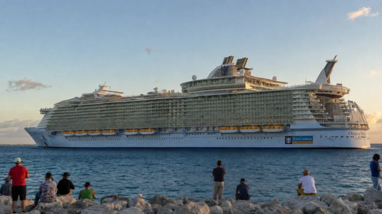 Oasis of the Seas — Sea Departure