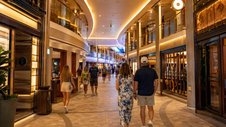 Royal Esplanade aboard Ovation of the Seas