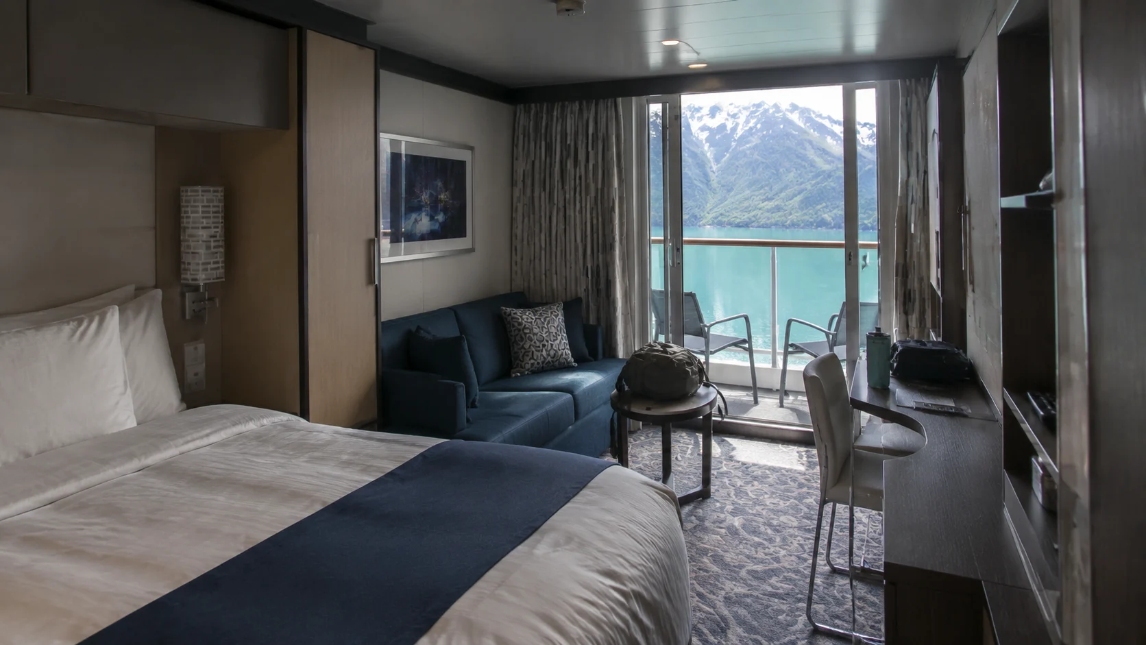 Quantum of the Seas stateroom with mountain view