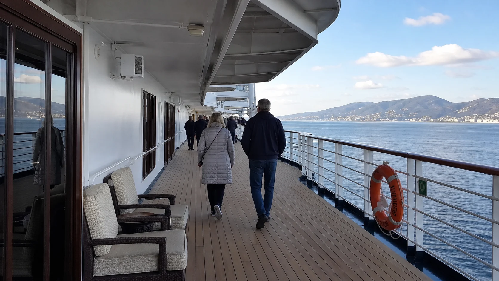 Queen Elizabeth : Onboard Activity