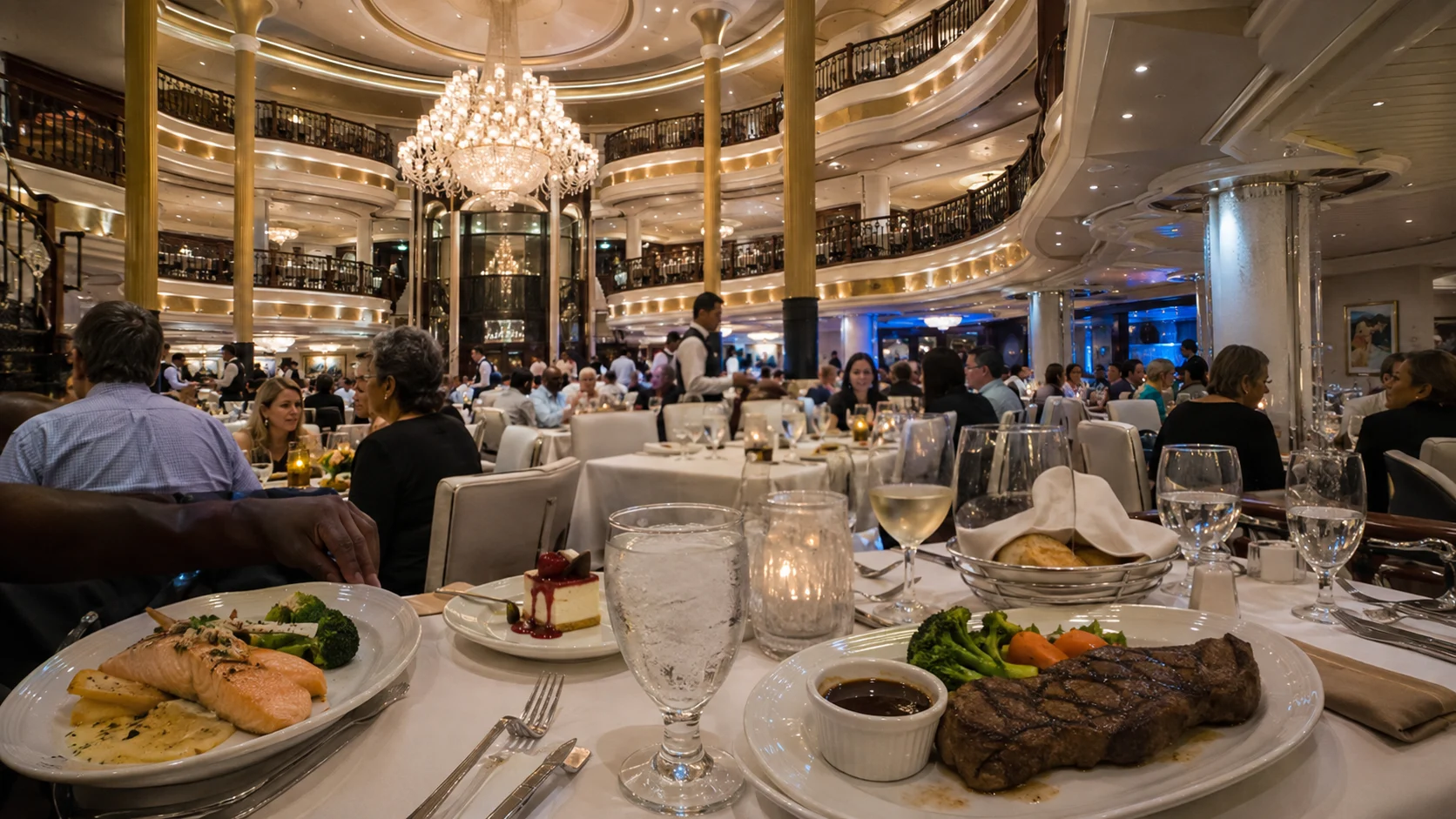Royal Caribbean cruise ship dining venue