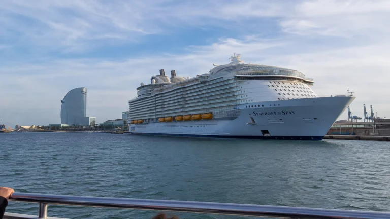 Symphony of the Seas — Barcelona Arrival