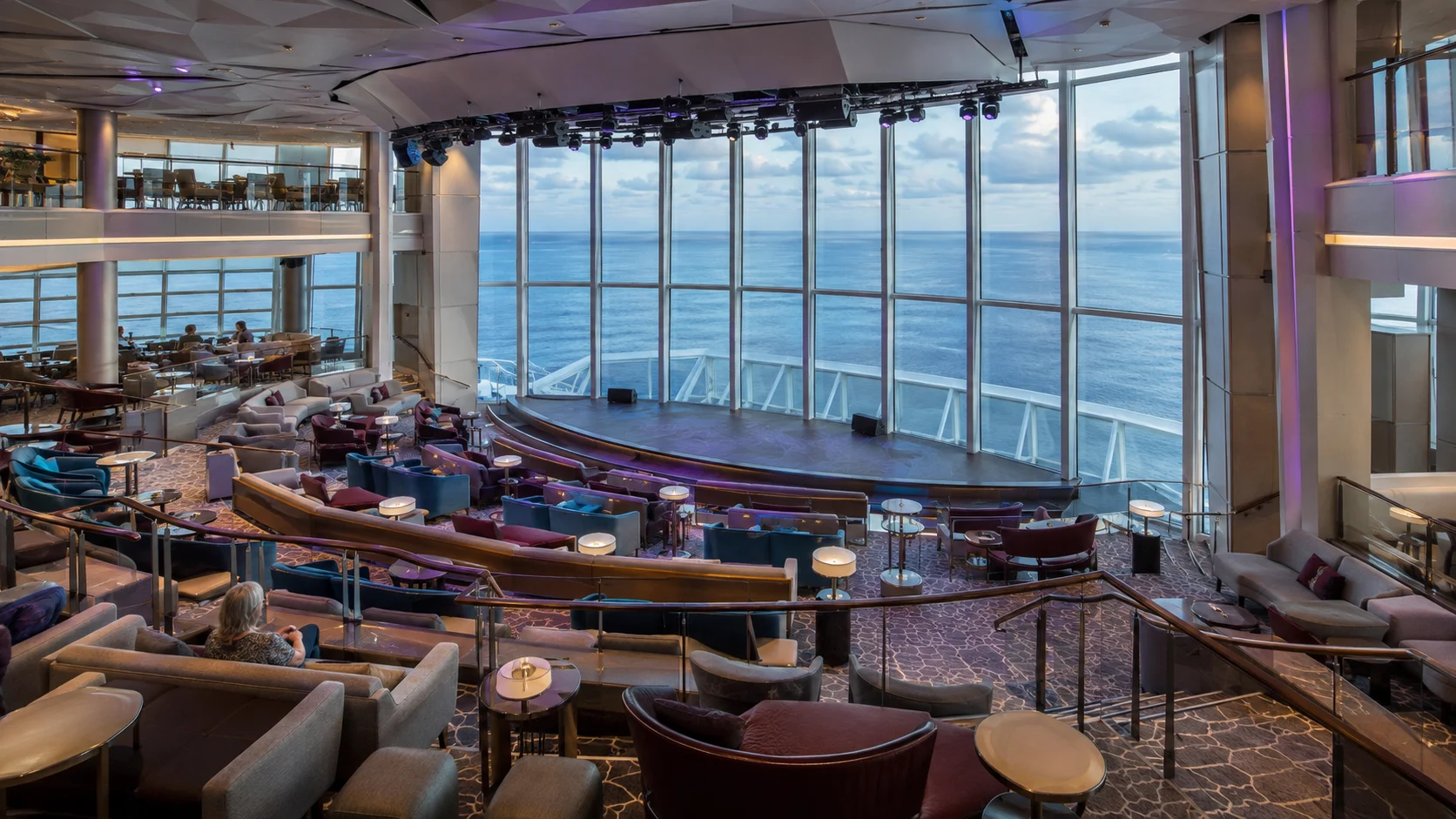 Two70 entertainment venue aboard Anthem of the Seas