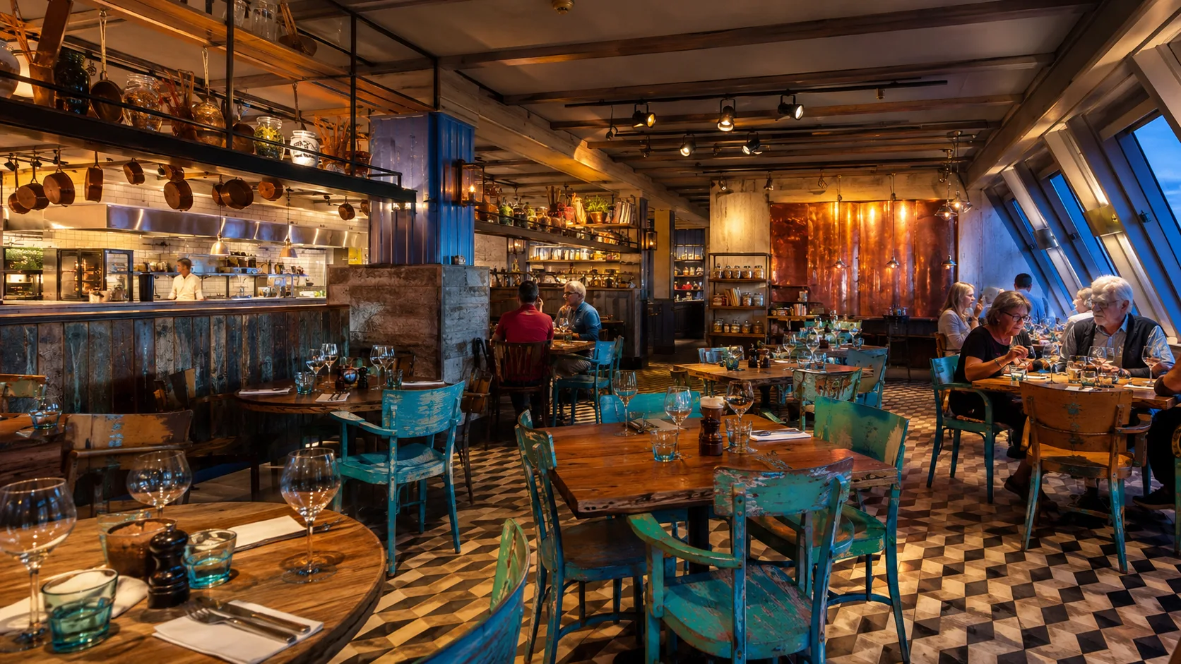 Jamie's Italian restaurant aboard Anthem of the Seas