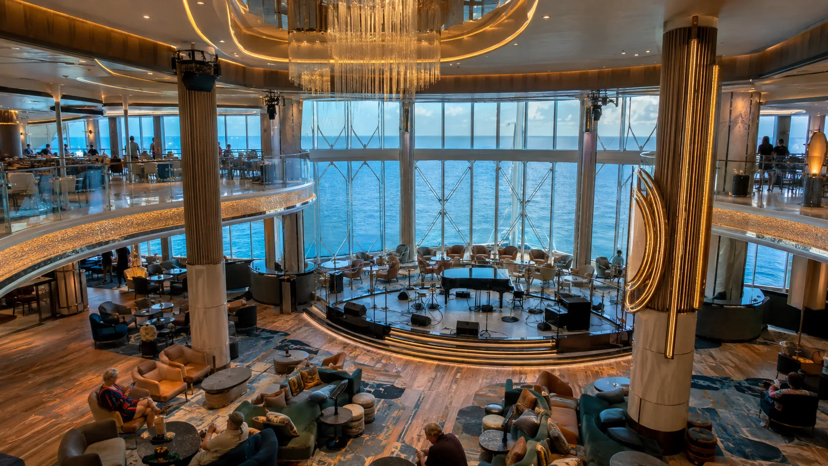Celebration Central atrium aboard Carnival Celebration