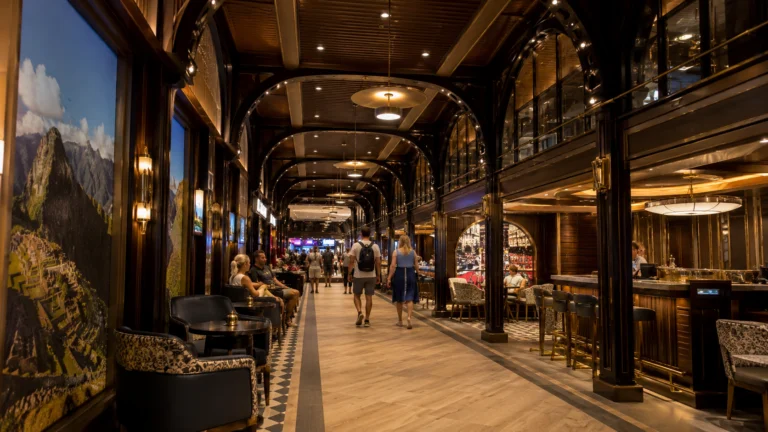 The Gateway promenade aboard Carnival Celebration