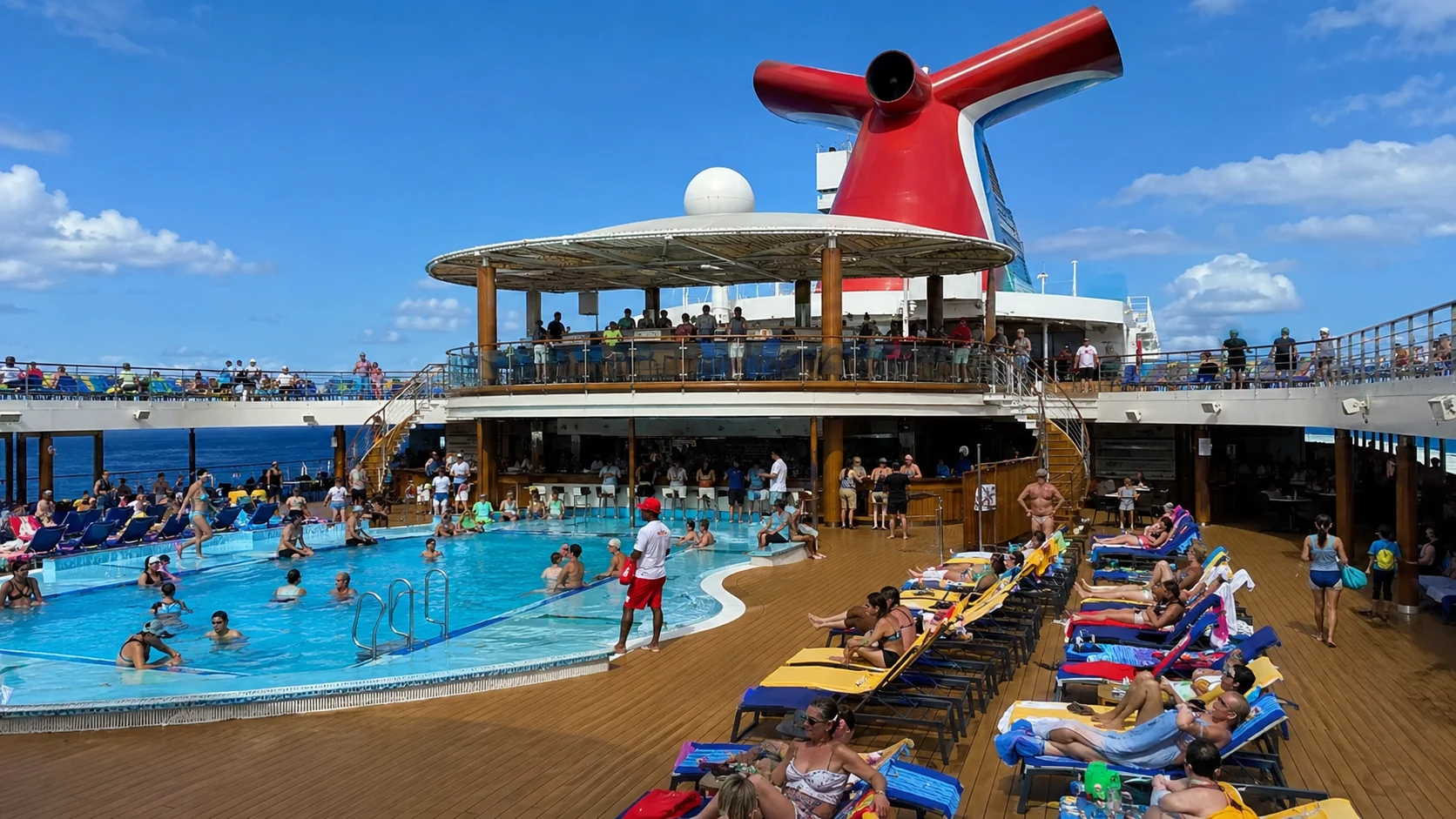 Beach Pool aboard Carnival Celebration