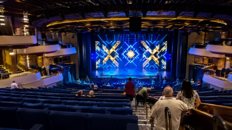 Main theater aboard Carnival Jubilee
