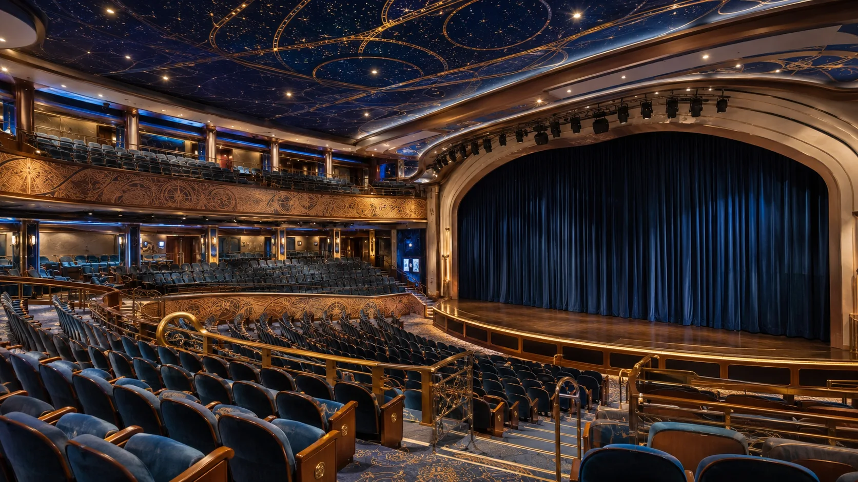 Walt Disney Theatre aboard Disney Treasure
