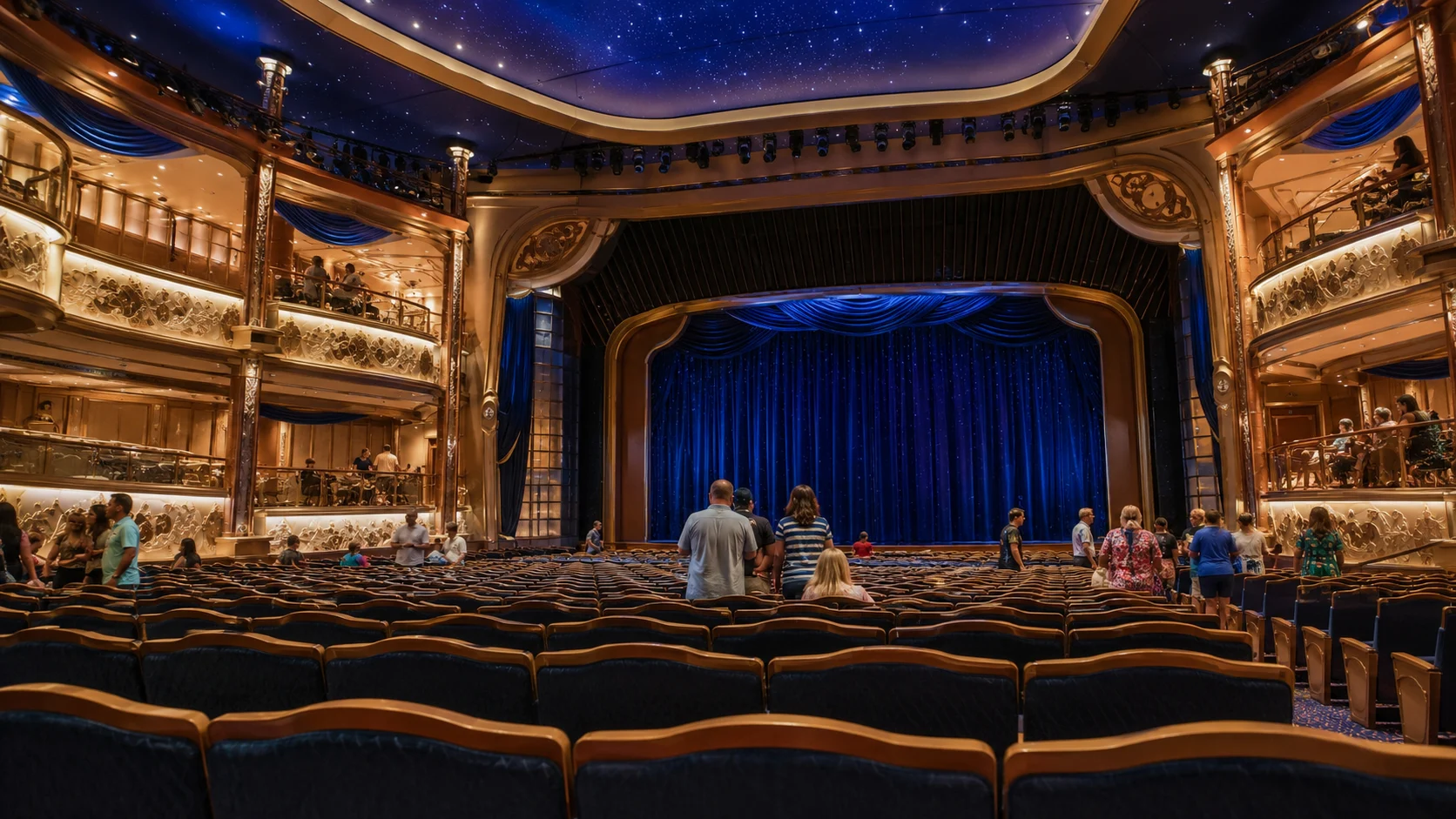 Walt Disney Theatre aboard Disney Wish