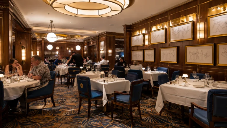 1923 restaurant aboard Disney Wish