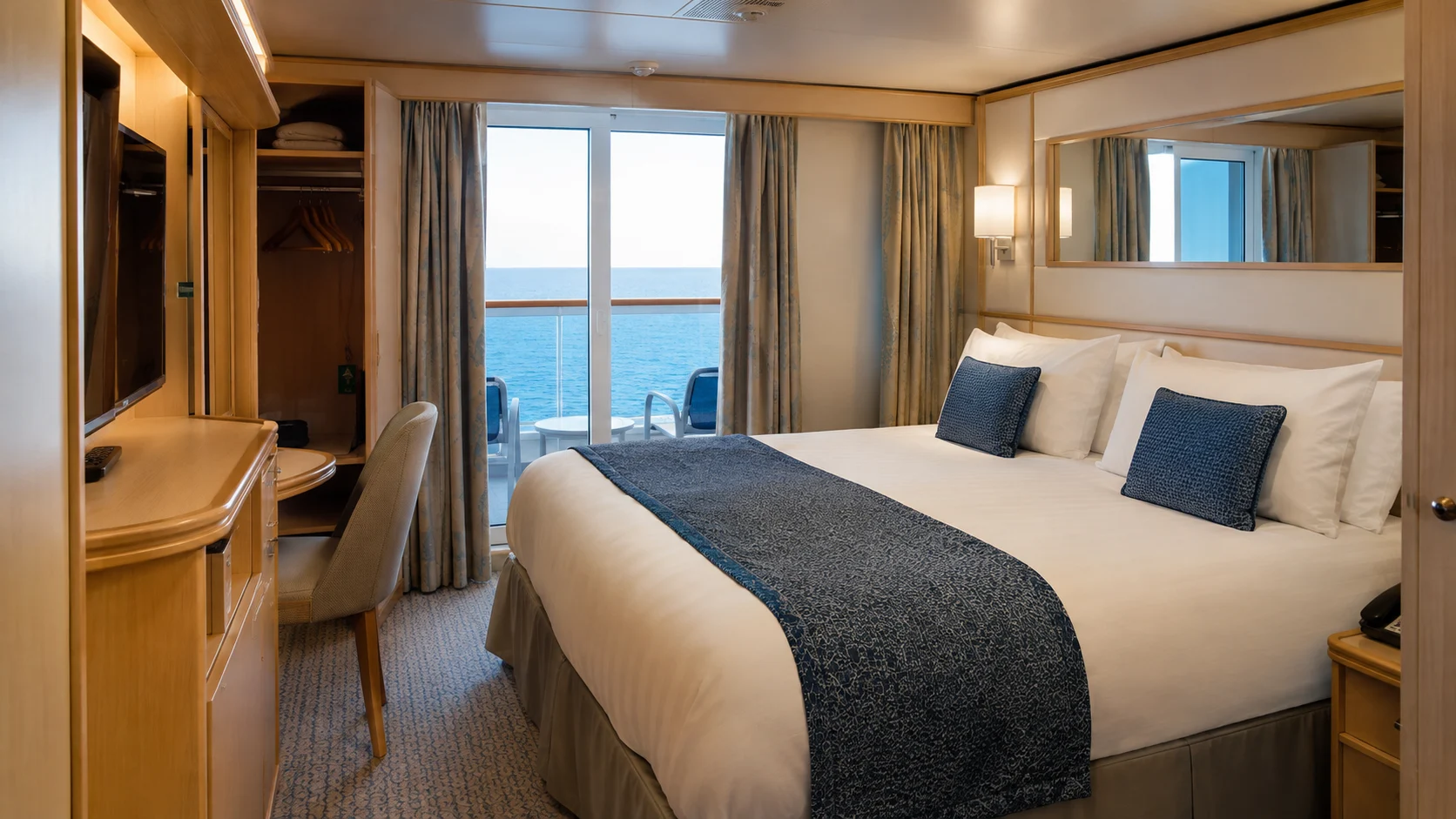 Balcony cabin on Majestic Princess