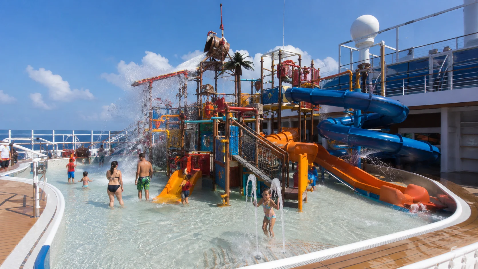 Pirates' Cove Aquapark on MSC Seashore