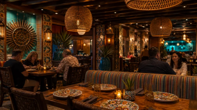 Los Lobos restaurant aboard Norwegian Bliss