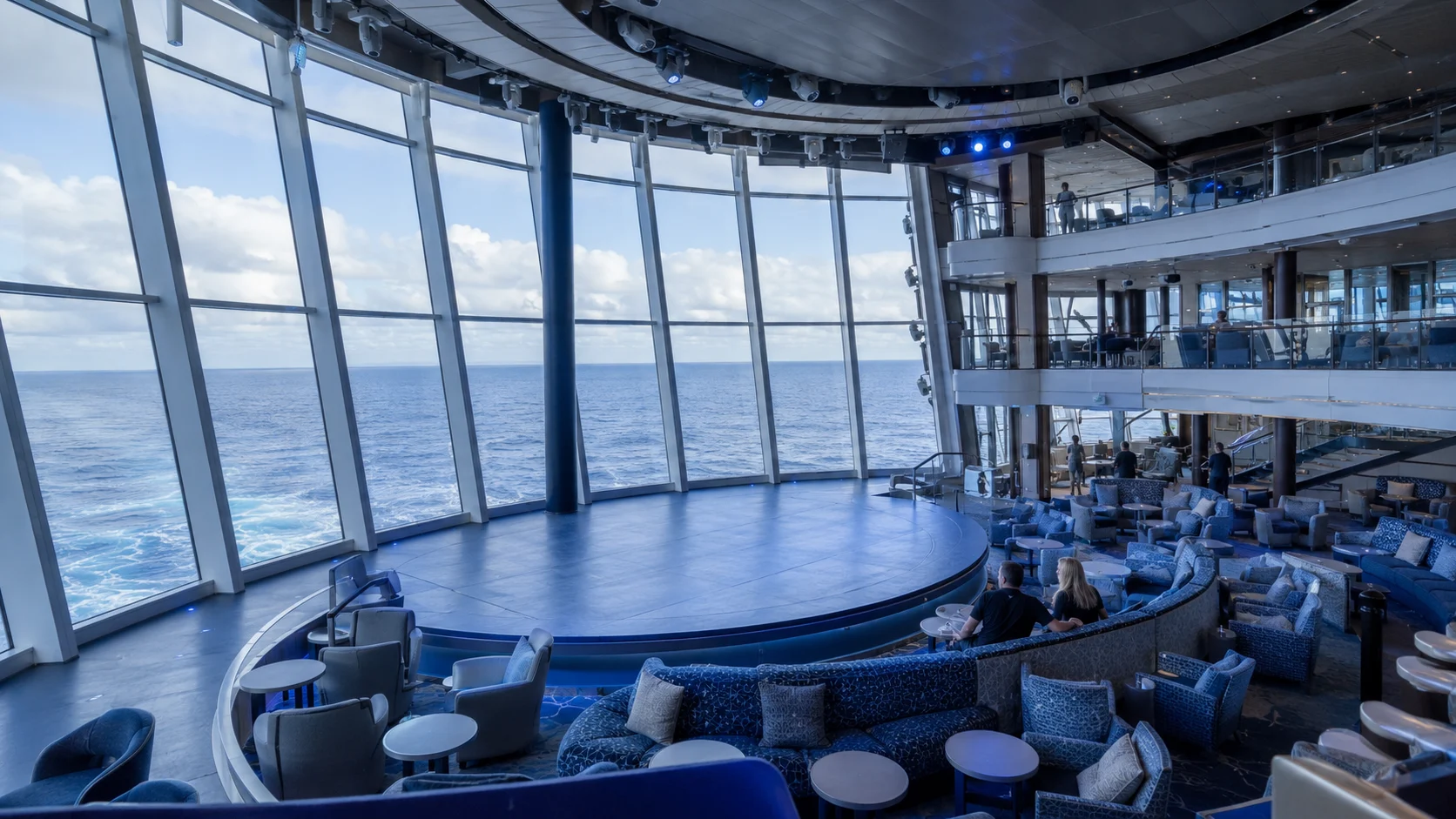 Two70 lounge aboard Odyssey of the Seas