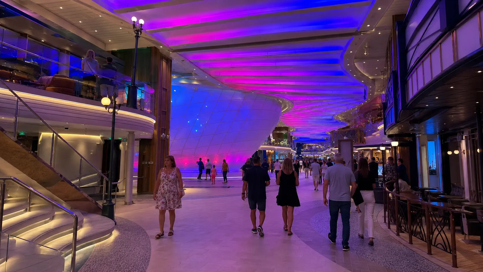 Royal Promenade aboard Star of the Seas