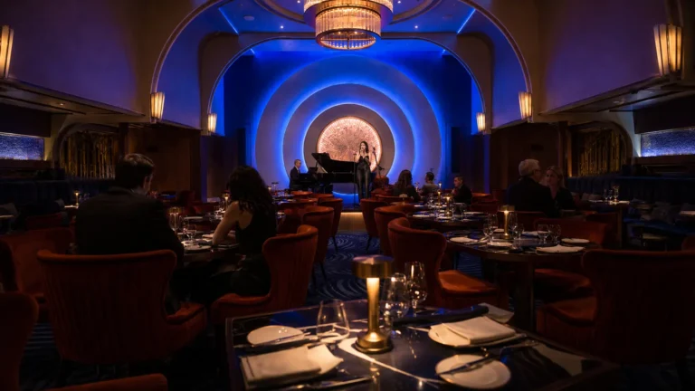 Lincoln Park Supper Club dining room aboard Star of the Seas
