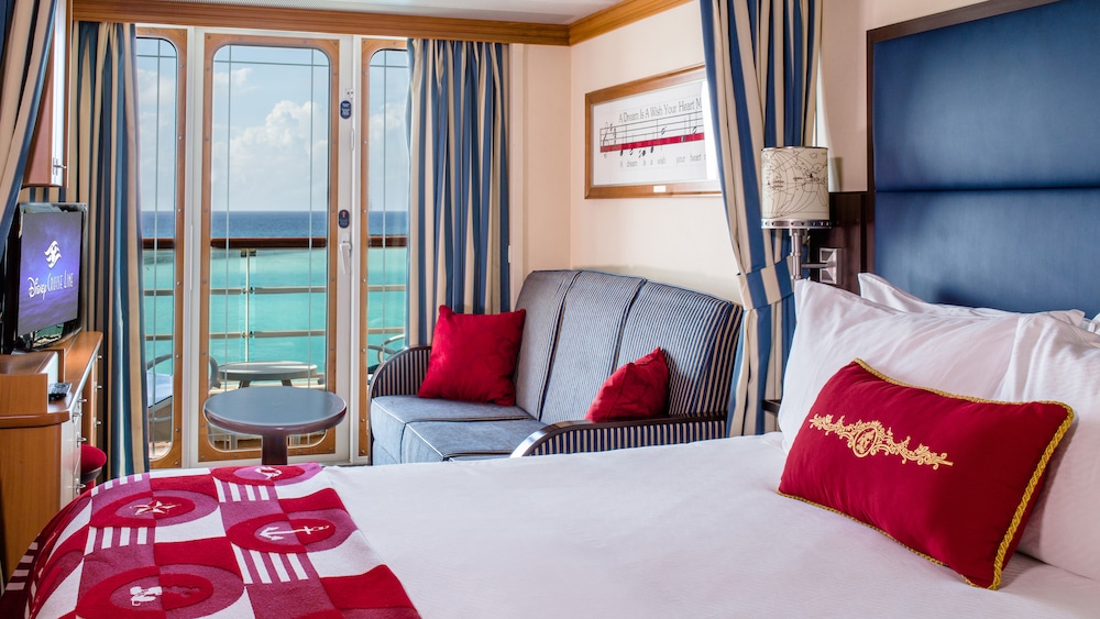 Representative Disney Magic Deluxe Oceanview with Verandah stateroom