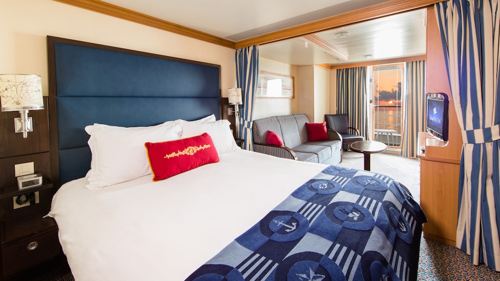Representative Disney Magic family verandah stateroom