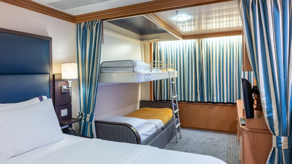 Representative Disney Wonder Deluxe Oceanview stateroom