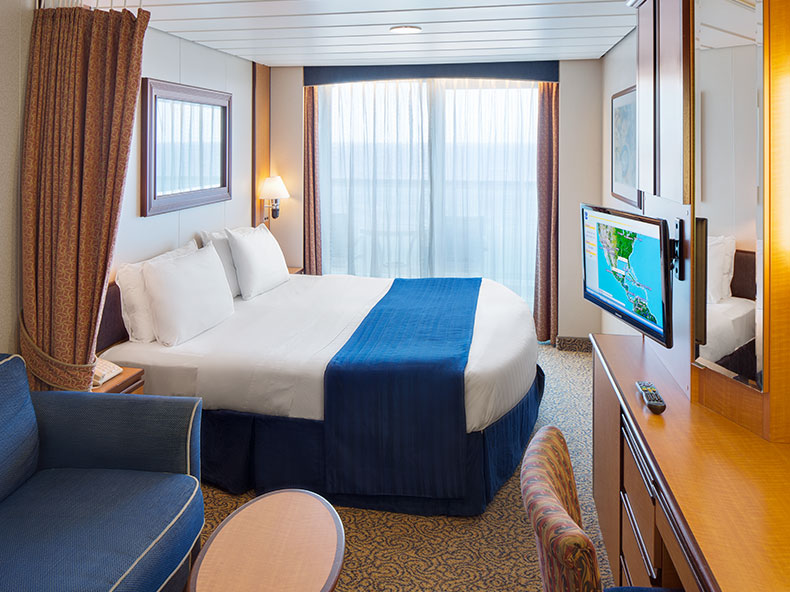 Brilliance of the Seas balcony representative room interior